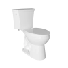 Image for SABRE ® with Stealth Technology ® 1.1 GPF 12" Rough-In Elongated Bowl ADA Height Toilet