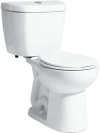 Image for THE ORIGINAL ™ 0.5/0.95 GPF 12" Rough-In Round Bowl Dual Flush Toilet