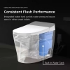 Image for Clarke Elongated Hands-Free Smart Bidet Toilet 1.6 GPF in White with Built-in Tank and Remote Control