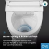Image for Wilma Elongated Electric Bidet Toilet in White