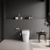 Image for Clarke Elongated Hands-Free Smart Bidet Toilet 1.6 GPF in White with Built-in Tank and Remote Control