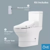 Image for Felix Elongated 2-Piece Toilet with Smart Bidet Seat in White