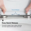 Image for Jade 1-Piece Toilet 1.06/1.59 GPF Dual Flush Elongated Toilet in White with Seat Included