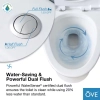 Image for Felix Elongated 2-Piece Toilet with Smart Bidet Seat in White