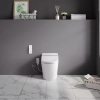Image for Ella Elongated Smart Bidet Toilet 1.6 GPF in White with Built-in Tank and Remote Control