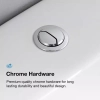 Image for Jade 1-Piece Toilet 1.06/1.59 GPF Dual Flush Elongated Toilet in White with Seat Included