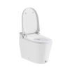 Image for Clarke Elongated Hands-Free Smart Bidet Toilet 1.6 GPF in White with Built-in Tank and Remote Control
