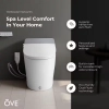 Image for Clarke Elongated Hands-Free Smart Bidet Toilet 1.6 GPF in White with Built-in Tank and Remote Control