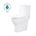 Beverly 2-Piece 1.1/1.6 GPF Dual Flush Elongated Toilet in White, Seat Included