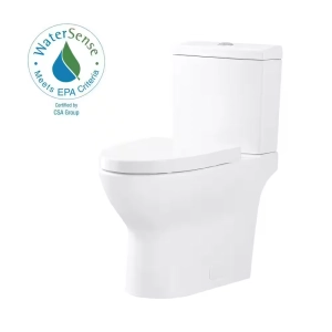 Beverly 2-Piece 1.1/1.6 GPF Dual Flush Elongated Toilet in White, Seat Included