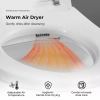 Image for Clarke Elongated Hands-Free Smart Bidet Toilet 1.6 GPF in White with Built-in Tank and Remote Control