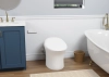 Image for Bidet Toilet White Single Elongated Standard Height Smart Soft Close 1-piece Bidet 12-in Rough-In WaterSense Labeled 1.28 GPF
