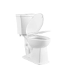 Image for Danville White Elongated Chair height 12-in Rough-In WaterSense 1.28 GPF Touchless Slow Close Feature 2-piece
