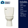 Image for Project Source 1.28 GPF Elongated Chair Height 2-Piece Toilet