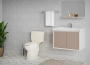 Image for Project Source 1.28 GPF Elongated Chair Height 2-Piece Toilet