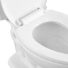 Image for Danville White Elongated Chair height 12-in Rough-In WaterSense 1.28 GPF Touchless Slow Close Feature 2-piece