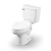 Image for Project Source 1.28 GPF Elongated Chair Height 2-Piece Toilet