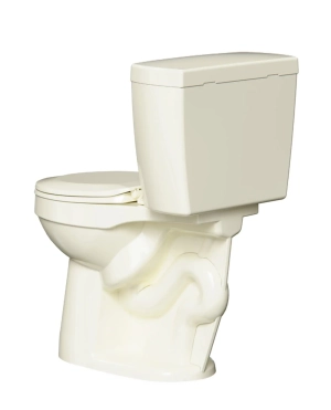 Project Source 1.28 GPF Elongated Chair Height 2-Piece Toilet