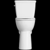 Image for White Elongated Tall height 12-in Rough-In WaterSense 1.28 GPF Single Slow Close Feature 2-piece
