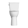 Image for White Elongated Tall height 12-in Rough-In WaterSense 1.28 GPF Single Slow Close Feature 2-piece
