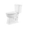 Image for Danville White Elongated Chair height 12-in Rough-In WaterSense 1.28 GPF Touchless Slow Close Feature 2-piece