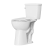 Image for White Elongated Tall height 12-in Rough-In WaterSense 1.28 GPF Single Slow Close Feature 2-piece