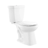 Image for Pro-Flush Eco White Round Chair height 12-in Rough-In WaterSense 0.8 GPF Single 2-piece