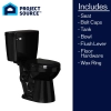 Image for Project Source 1.28 GPF Elongated Chair Height 2-Piece Toilet