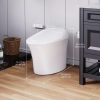 Image for Bidet Toilet White Single Elongated Standard Height Smart Soft Close 1-piece Bidet 12-in Rough-In WaterSense Labeled 1.28 GPF