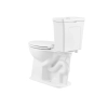 Image for Danville White Elongated Chair height 12-in Rough-In WaterSense 1.28 GPF Touchless Slow Close Feature 2-piece