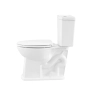 Image for Danville White Elongated Chair height 12-in Rough-In WaterSense 1.28 GPF Touchless Slow Close Feature 2-piece