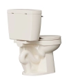 Image for Project Source 1.28 GPF Elongated Chair Height 2-Piece Toilet