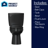 Image for Project Source 1.28 GPF Elongated Chair Height 2-Piece Toilet