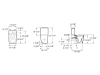 Image for SQUARE - Back to wall vitreous china two-piece Rimless toilet with dual outlet