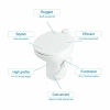 Image for Aqua-Magic® Style II Permanent RV Toilet