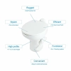 Image for Aqua-Magic® Style II Permanent RV Toilet