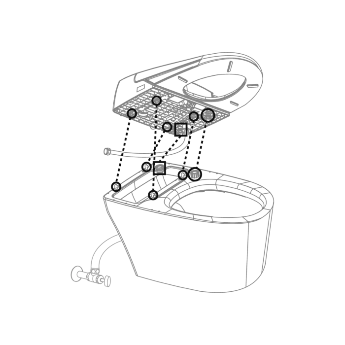 Vovo Toilets TCB-8100