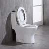 Image for WOODBRIDGEBath T-0031 WOODBRIDGE T-0031 Short Compact Tiny One Piece Toilet with Soft Closing Seat, Small Toilet