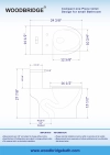 Image for WOODBRIDGEBath T-0031 WOODBRIDGE T-0031 Short Compact Tiny One Piece Toilet with Soft Closing Seat, Small Toilet