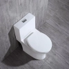 Image for WOODBRIDGEBath T-0031 WOODBRIDGE T-0031 Short Compact Tiny One Piece Toilet with Soft Closing Seat, Small Toilet