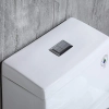 Image for WOODBRIDGE T-0019, Dual Flush Elongated One Piece Toilet with Soft Closing Seat, Chair Height, Water Sense, High-Efficiency, T-0019 Rectangle Button