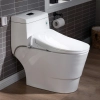 Image for WOODBRIDGE Elongated 1-Piece Toilet with Advanced Auto Open & Close Bidet Smart Toilet Seat, Child Wash, Chair Height, 1000 Gram MaP Flushing Score, 1.28 GPF Dual, Water Sensed