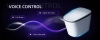 Image for WOODBRIDGE B0931S Smart Bidet Toilet with 1.28 GPF Dual Flush Auto Open & Close, Foot Sensor Flush, Voice Control,1000 Gram Map Flushing Score, LED Display, Chair Height Design and Cleaning Foam Dispenser