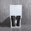 Image for WOODBRIDGEBath T-0031 WOODBRIDGE T-0031 Short Compact Tiny One Piece Toilet with Soft Closing Seat, Small Toilet