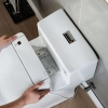 Image for WOODBRIDGE Toilet & Bidet Luxury Elongated One Piece Advanced Smart Seat with Temperature Controlled Wash Functions and Air Dryer, Toilet with Bidet. T-0737, Bidet & Toilet