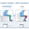 Image for WOODBRIDGE B0970S Smart Bidet Tankless Toilet Elongated One Piece Chair Height, Auto Flush, Foot Sensor Operation, Heated Seat with Integrated Multi Function Remote Control in White