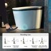 Image for WOODBRIDGE B0931S Smart Bidet Toilet with 1.28 GPF Dual Flush Auto Open & Close, Foot Sensor Flush, Voice Control,1000 Gram Map Flushing Score, LED Display, Chair Height Design and Cleaning Foam Dispenser