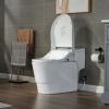 Image for WOODBRIDGE Toilet & Bidet Luxury Elongated One Piece Advanced Smart Seat with Temperature Controlled Wash Functions and Air Dryer, Toilet with Bidet. T-0737, Bidet & Toilet