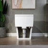 Image for WOODBRIDGE T-0047 One Piece 1.1GPF/1.6 GPF Dual Flush Elongated Toilet with Advance Smart Bidet Toilet in White