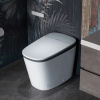 Image for WOODBRIDGE B0931S Smart Bidet Toilet with 1.28 GPF Dual Flush Auto Open & Close, Foot Sensor Flush, Voice Control,1000 Gram Map Flushing Score, LED Display, Chair Height Design and Cleaning Foam Dispenser